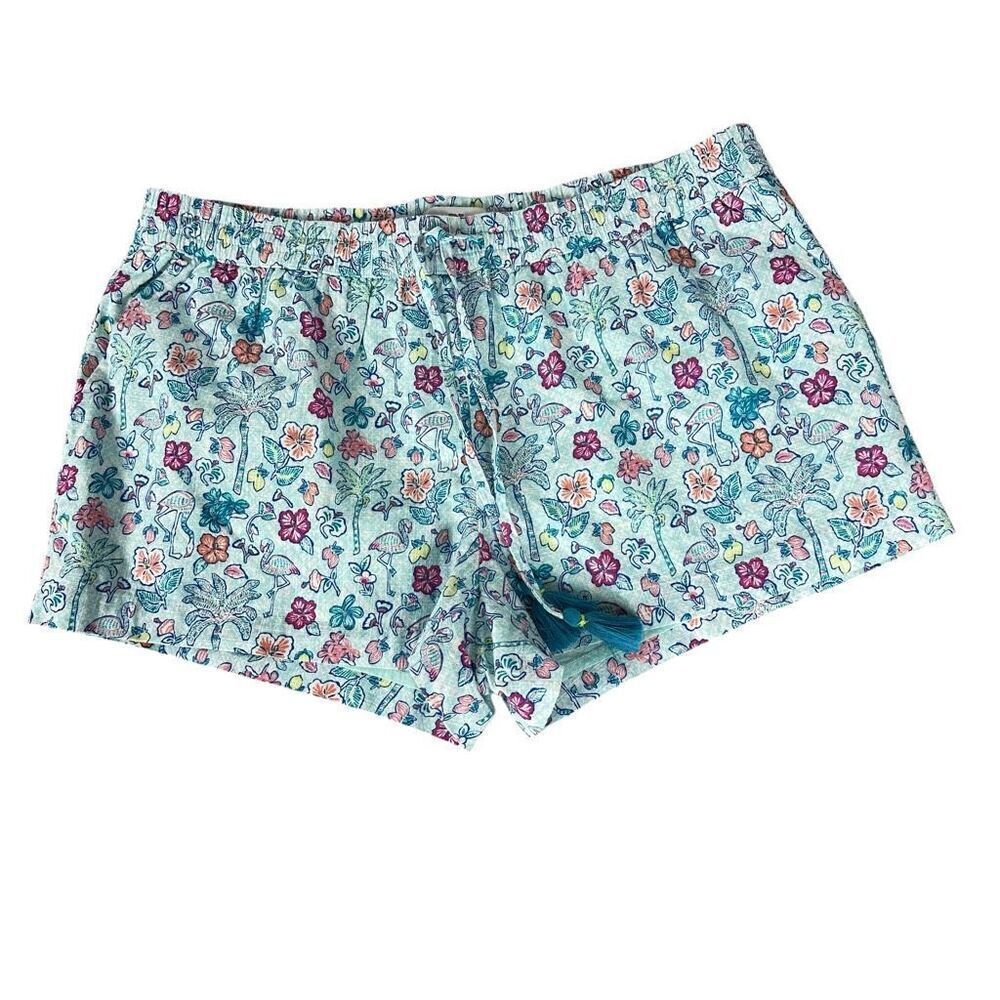 Vineyard Vines Womens size Medium Cotton Lined Tropical Print